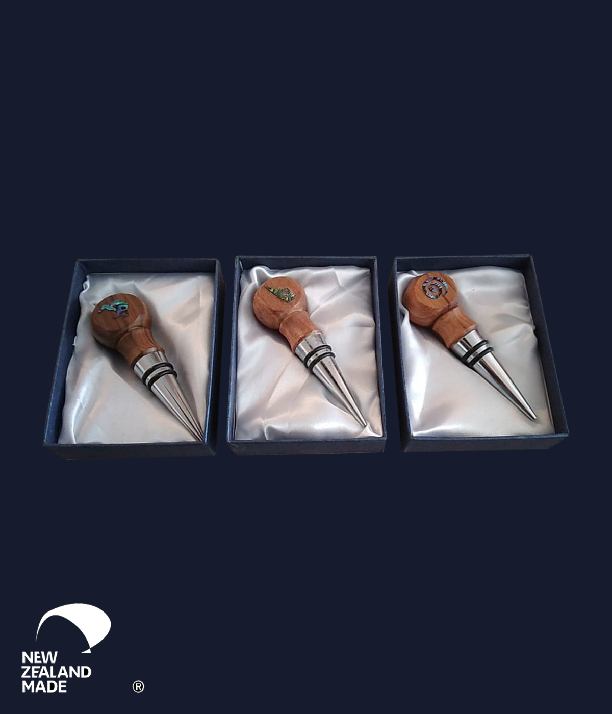 Rimu Wine Bottle Stoppers